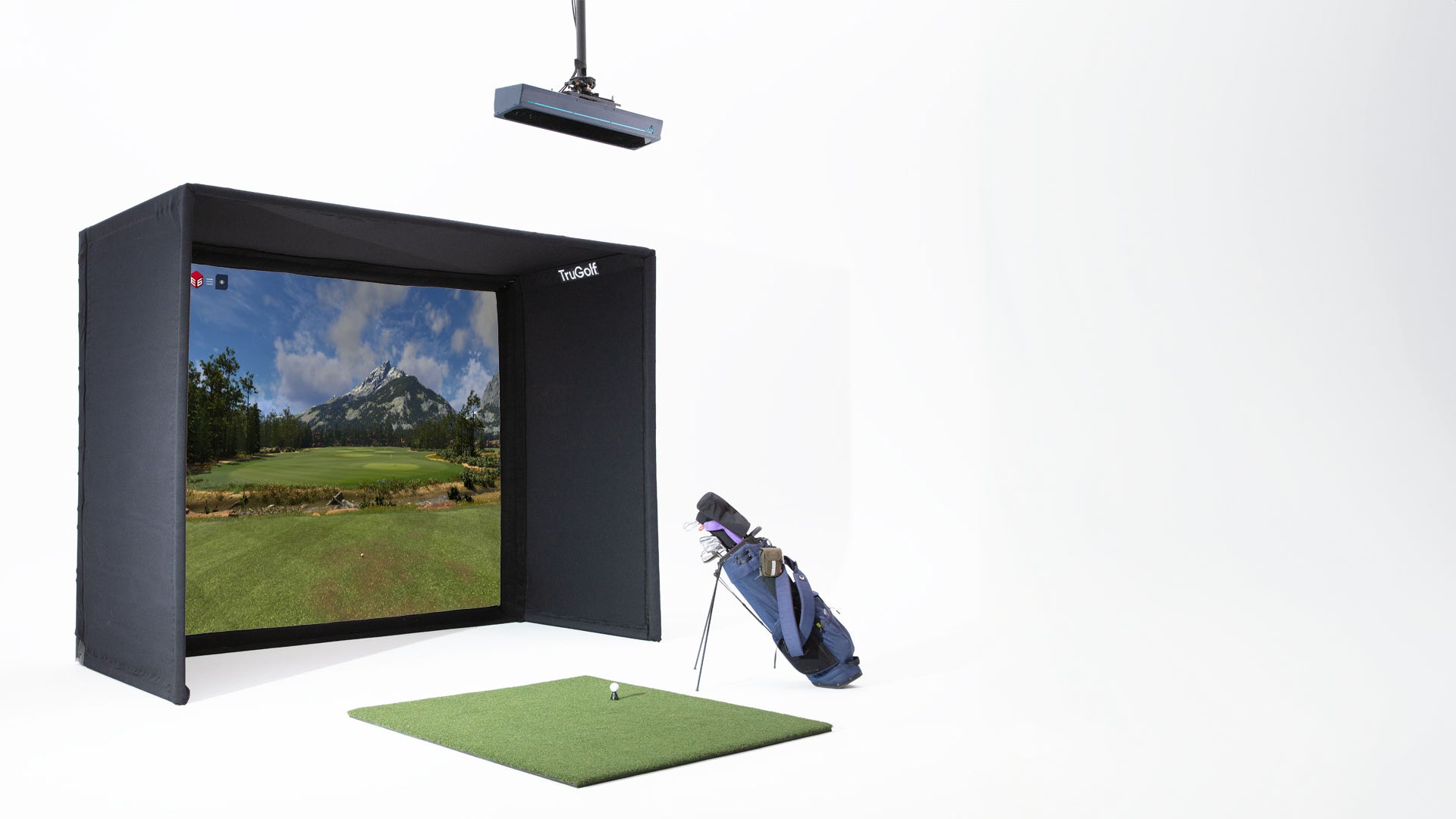 Starter 10 compact golf simulator in Caldwell
